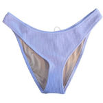 J.Crew  Lavender Curved Waist Cheeky Bikini Bottom - L Photo 0
