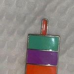Colorful Popsicle Enamel Pin Orange Photo 0
