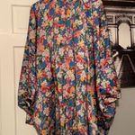 Maisie ‘Lenore’ blue floral print kimono tunic dress, size large Photo 2