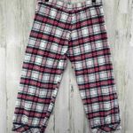 Gap X Pendleton Pajama Lounge Pants Large Red White Plaid 100% Cotton Drawstring Photo 3