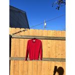 Adrienne Vittadini  V Neck Sweater Size Large Red Light Classy Winter Fall Casual Photo 1