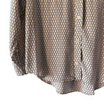Equipment Femme Printed Button Down Blouse Medium Brown Photo 2