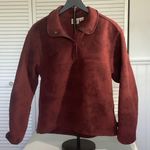 Woolrich  Burgundy Fleece Jacket Photo 0