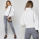 AGOLDE extended rib turtleneck sweatshirt balloon sleeve Size XS Photo 1