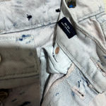 Gap cheeky straight jeans women's size 24/00 button fly acid wash cropped Y2k Photo 4