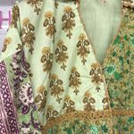 Free People New SZ XS  hazy baby dress green printed swing floral sweet mint Photo 4