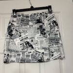 Windsor Newspaper Print Skirt Photo 0