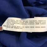 ZARA Basic Blue Sleeveless Open Knit Shoulders Top Blouse Size Small S Womens Photo 6