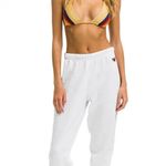 Aviator Nation BOLT STRIPE SWEATPANTS - WHITE Photo 0