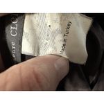 Elemente Clemente Viscose Elastane Polka Dot Dress Taupe Black Lagenlook Size M Tan Size M Photo 4