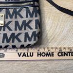 Michael Kors  Wristlet Signature Logo Black Tan Clutch Bag Purse Y2K Streetwear Photo 5