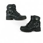 Harley Davidson Harley-Davidson Boots Womens 8M Jocelyn 5.5-In Black Leather Motorcycle D83775 Photo 8