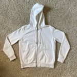 H&M  White Zip Up Hoodie  Photo 0