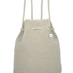 The Sak NWOT Large Dylan Backpack in Crochet w/ Adjustable Backstrap Cream Ivory Photo 0