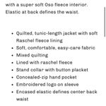 The North Face  Women's Caroluna Jacket in Gray Fleece lined Jacket size small Photo 15