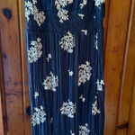 Westport Beautiful maxi‎ dress with white flowers  size Small Photo 0