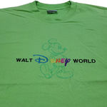 Disney Vintage Walt World Shirt Size Medium Mickey Mouse Embroidery Embroidered Unisex Photo 3