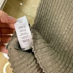 Urban Outfitters  Project Social T Shirt Green Ribbed Henley Crop Top - small Photo 8