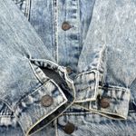 VTG 80s Y Womens Denim Jacket Size Small Buttons Retro Funky Preppy Maximalist Blue Photo 5