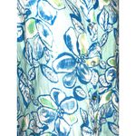 Appleseeds Size Large Blue Green Floral Button Shirt Coastal Garden Style Casual Photo 5