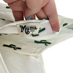 Show Me Your Mumu  Remy Romper White‎ Green Cactus Print Button Size Small Photo 10