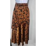 COOPER ST WILD CAT WRAP SKIRT Size 4. B11 Brown Photo 4