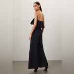 Simkhai Puff Detail Jumpsuit Size 6 Black Photo 1