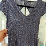 Fun 2 fun blue patterned cutout open back romper with tie Photo 6