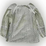 Carlisle  tan eye lit long sleeve top size 10 neutral color Photo 1