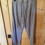 Tahari Gray Patterned Lounge Pants Photo 3