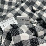 COOGI Shirt Dress Size Large Buffalo Check Plaid W&B Silver Logo Zippers Checked Photo 15