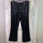 Nicole Miller New York Size XL Velour/Velvet Pj Set Long Sleeve Button F… Photo 3