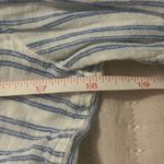 Rails  Bonnie Olympic Stripe Linen blend button down long sleeve blouse size XS Photo 8