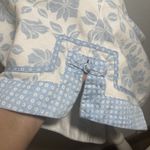 Liz Claiborne Vtg Nightgown Robe Sleep Shirt Pajama 2X/3X Blue Floral Cottage Photo 3