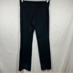 PINK - Victoria's Secret Pink Victoria’s Secret Black‎ Foldover Flare Leggings Photo 3