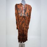 Farm Rio - Giraffe Puff Sleeve Maxi Dress Size XS Photo 6