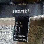 Forever 21 Gray Knit Open Cardigan with Pockets and Hood. Size Small. Photo 5