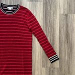 Lacoste Striped Sweater Dress Long sleeve Merino Wool Size 44 Women’s Casual Photo 5