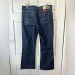 Levi's Levi’s Low Rise Boot Cut Size 14 Short Misses NWT Dark Wash Photo 3