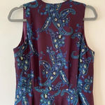 CAbi  Treasure Paisley Purple Swing Dress Women’s Size‎ 8 Spring Easter Church Photo 6