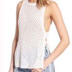 Rails  Ashton Ivory Knit Crochet Sleeveless Top Bohemian Coastal Chic Size XS Photo 7