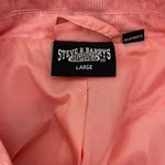 Steve & Barry's Steve & Barry’s Pink Corduroy Jacket Size Large Photo 3