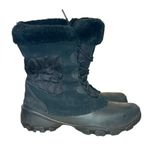 Columbia Waterproof Boots Sierra Summette IV Women’s Size 10 Black Leather Snow Photo 1