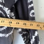 Jane Ashley Shirt Y2k XL Black Gray Spiral Tie Dye Long Sleeve Sparkle Top Artsy Photo 6