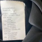 Calvin Klein Vintage  classic A line midi skirt in black size 14. Photo 2