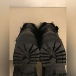 Nine West black leather suede Orynne waterproof boots US 9.5 Euro 40.5 Photo 4