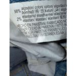 ZARA  medium wash high rise raw hem crop jeans size 4 #749 Photo 5