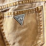 Guess Vintage High-Waisted Mustard Button Fly Jeans Size 26 Photo 3