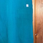 FIGS pants women's hunter green yola nurse scrubs NWT size medium straight leg Photo 4