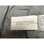 ZARA Women's Gray Elastic Waist Drawstring Windbreaker Cargo Jogger Pants Size S Photo 4